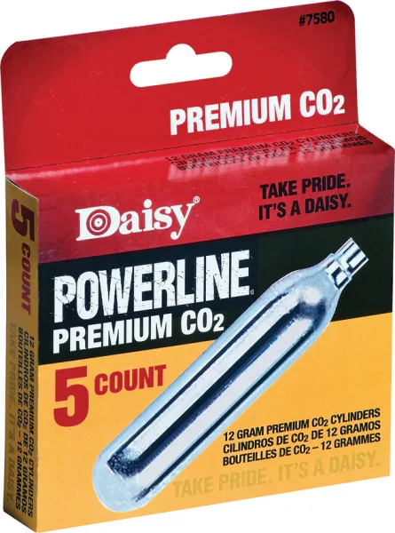 Daisy Powerline CO2 Cartridge 5ct DAI7580