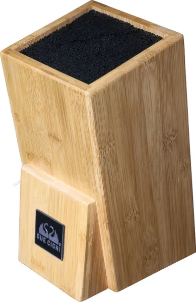 Due Cigni Bamboo Kitchen Knife Block DCI16093