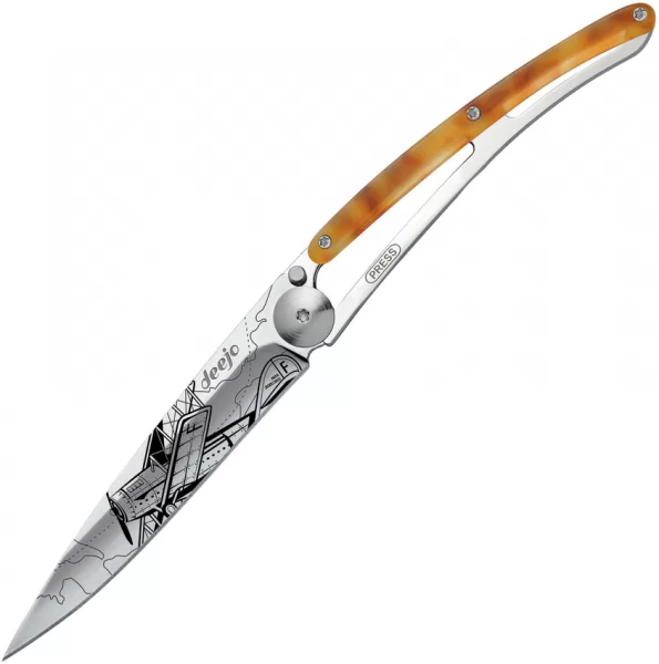 Deejo Tattoo Linerlock 37g Aviation DEE1AC100