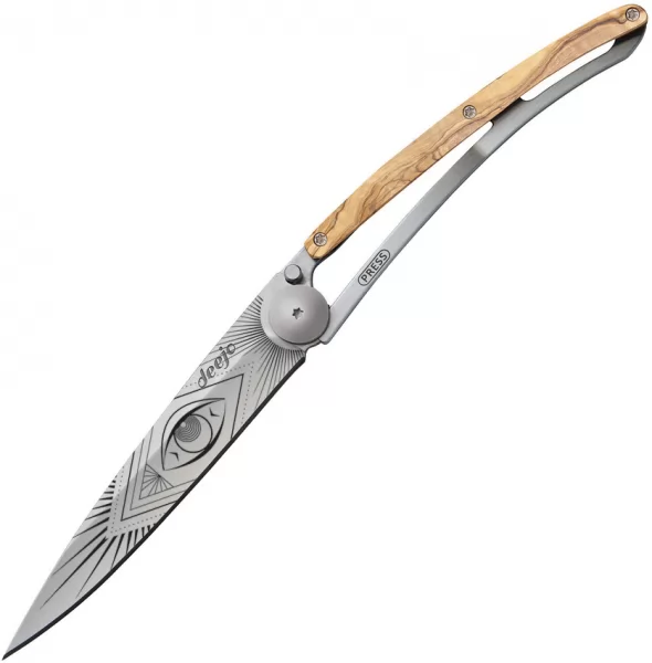 Deejo Tattoo Titan Linerlock 37g Eye DEE1CB052