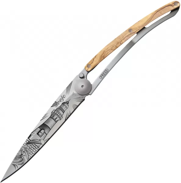 Deejo Tattoo Linerlock 37gLighthouse DEE1CB060