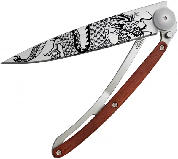 Deejo 37g Tattoo Linerlock Dragon DEE1CB076