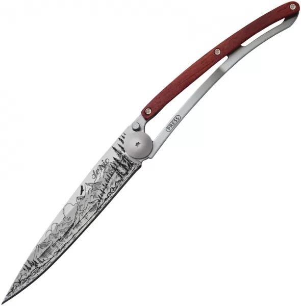 Deejo 37g Tattoo Linerlock Mountain DEE1CB080