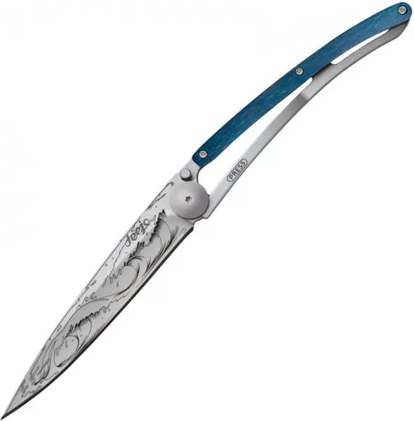 Deejo 37g Tattoo Linerlock Wave DEE1CB081