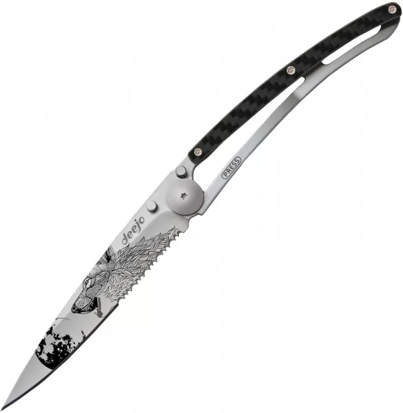 Deejo Tattoo Linerlock 37g Howling DEE1CC597