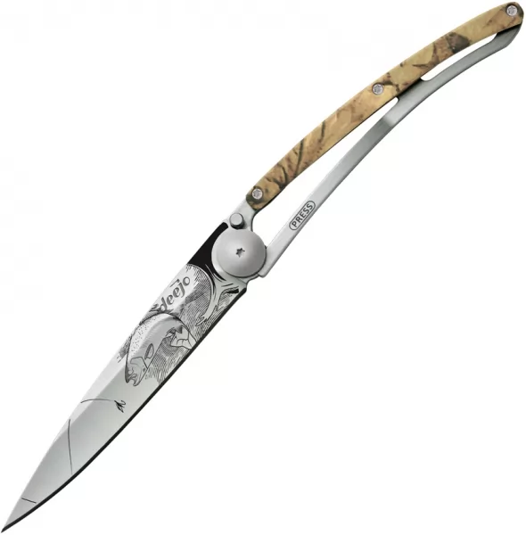 Deejo 37g Tattoo Linerlock Trout DEE1CM022