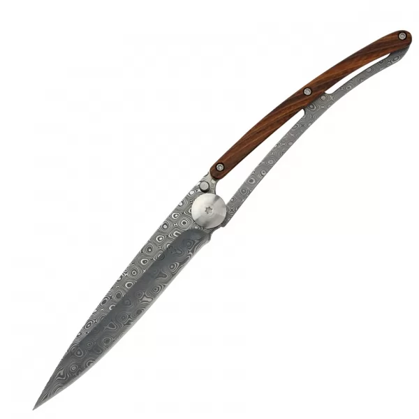 Deejo Damascus Framelock DEE1DB007