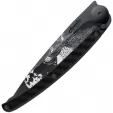 Deejo Tattoo Linerlock 37g CF Howl DEE1GC104