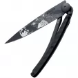 Deejo Tattoo Linerlock 37g CF Howl DEE1GC104