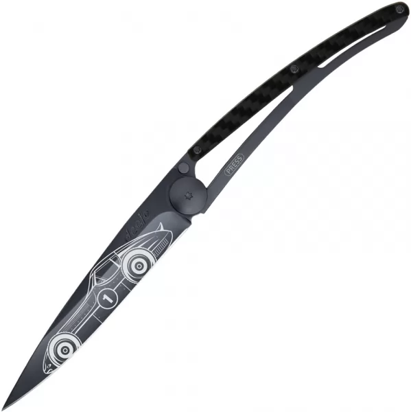 Deejo Tattoo Linerlock 37g CF Bolide DEE1GC105