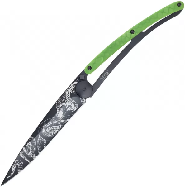 Deejo Tattoo Linerlock 37g Snake DEE1GC203