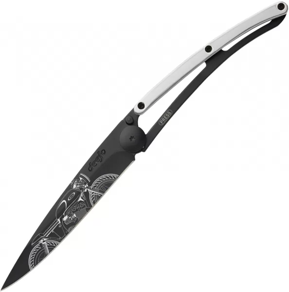 Deejo Tattoo Linerlock 37g Racer DEE1GM024