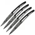 Deejo Bistro Steak Knife Set Toile DEE4FP011