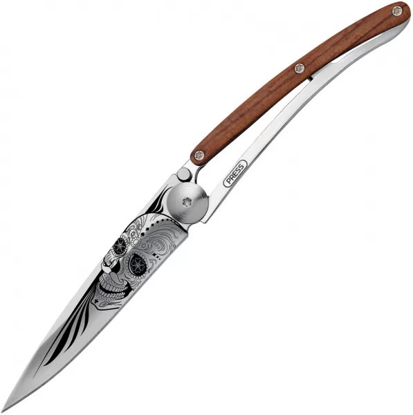 Deejo Tattoo Linerlock 27g Skull DEE9AB024