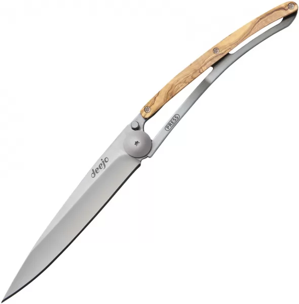 Deejo Linerlock 27g Olive Wood DEE9CB001
