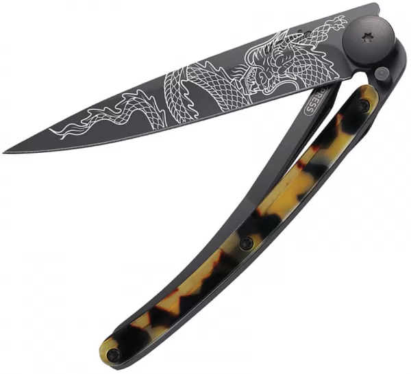 Deejo 27g Tattoo Linerlock Dragon DEE9GC203