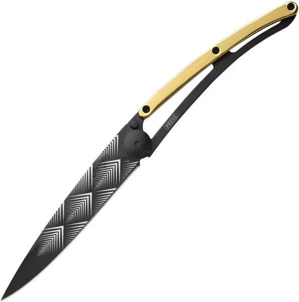 Deejo Tattoo Linerlock 27g Art Deco DEE9GM021