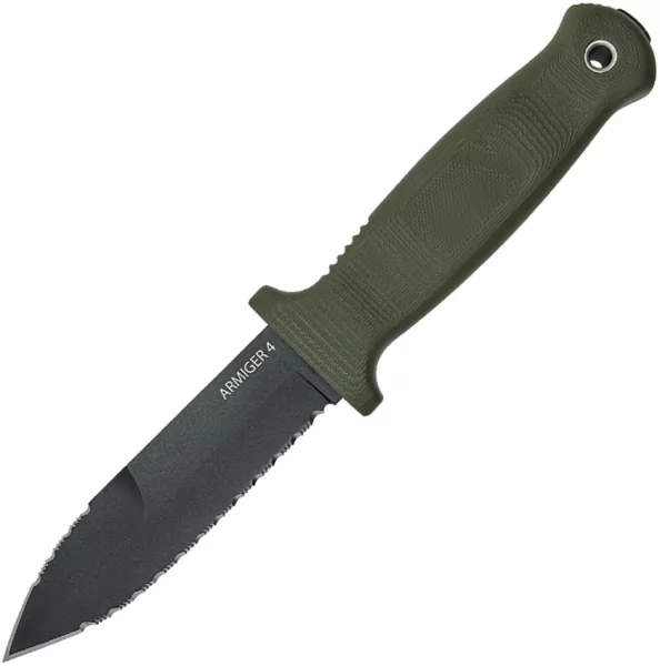 Demko Armiger 4 Fixed Blade Spear OD DEM09656