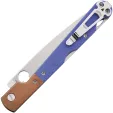 Daggerr Knives Corso Lockback Blue Micarta DGR2303MBLS