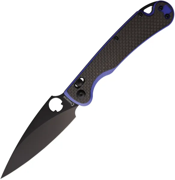 Daggerr Knives Zhalo Crossbar Lock CF DGR2CFBLUDX