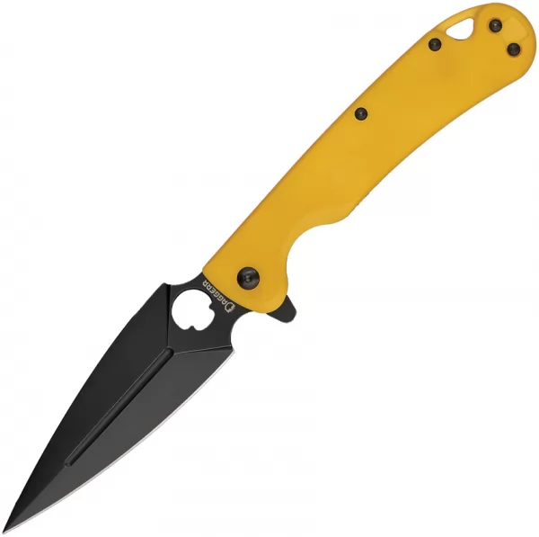 Daggerr Knives Arrow Linerlock Yellow DGRFM021FYBW