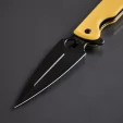 Daggerr Knives Arrow Linerlock Yellow DGRFM021FYBW