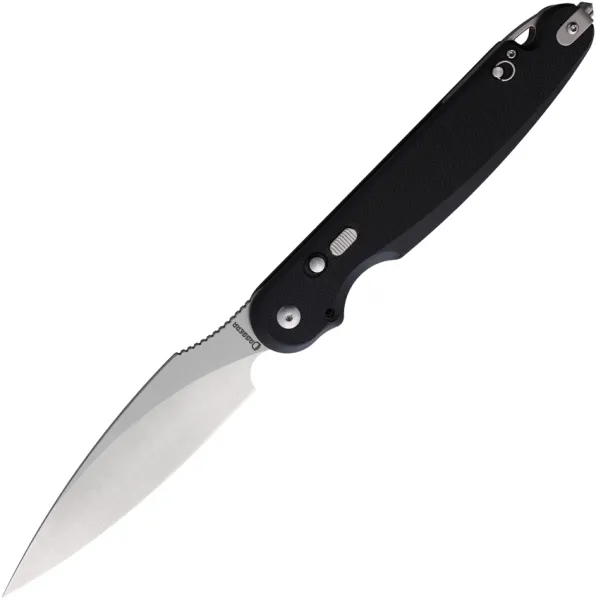Daggerr Knives Parrot Button Lock Black DGRFM031BKSW