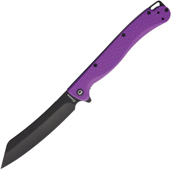 Daggerr Knives Tesak Linerlock Purple BW DGRFPRPBW