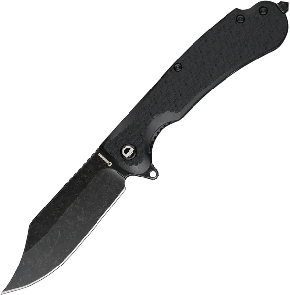 Daggerr Knives Powie Linerlock Black DGRPWFBKBW