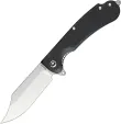 Daggerr Knives Powie Linerlock Black SW - DGRPWFBKSW