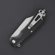Daggerr Knives Powie Linerlock Black SW DGRPWFBKSW