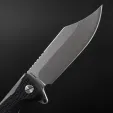 Daggerr Knives Powie Linerlock Black SW DGRPWFBKSW