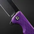 Daggerr Knives Powie Linerlock Purple BSW DGRPWFPRBW
