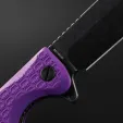 Daggerr Knives Powie Linerlock Purple BSW DGRPWFPRBW