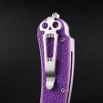 Daggerr Knives Powie Linerlock Purple DGRPWFPRSW