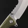 Daggerr Knives Rhino Linerlock Olive DGRRNFOLSW