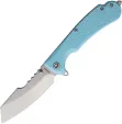 Daggerr Knives Rhino Linerlock Light Blue - DGRRNTFSW