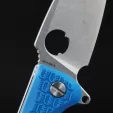 Daggerr Knives Resident Linerlock Blue DGRRSFBLSW