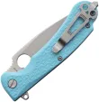 Daggerr Knives Resident Linerlock Light Blue DGRRSTFSW