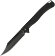 Daggerr Knives Toothpick Linerlock Black - DGRTPFBKBW