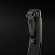 Daggerr Knives Toothpick Linerlock Black DGRTPFBKBW