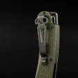 Daggerr Knives Toothpick Linerlock OD BSW DGRTPFOLBW