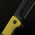 Daggerr Knives Toothpick Linerlock Yellow DGRTPFYLBW