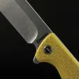 Daggerr Knives Toothpick Linerlock Yellow DGRTPFYLSW