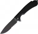 Daggerr Knives Wocket Linerlock Black - DGRWKFBKBWSR