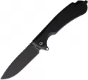 Daggerr Knives Wocket Linerlock Black - DGRWKFBKBW