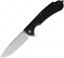 Daggerr Knives Wocket Linerlock Black - DGRWKFBKSW