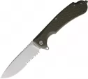 Daggerr Knives Wocket Linerlock Olive PS - DGRWKFOLSWSR