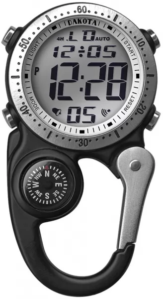 Dakota Mini Clip Microlight Watch Blk watches DK3086