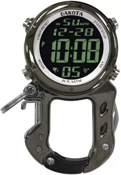 Dakota Digital ZipClip Gunmetal watches DK3097